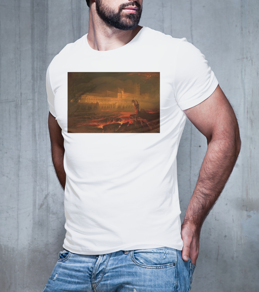 Birmingham John Martin Pandemonium Painting T-Shirt