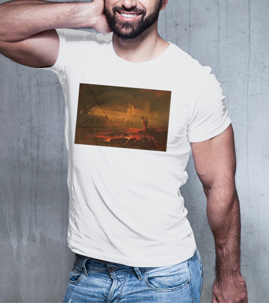 Birmingham John Martin Pandemonium Painting T-Shirt