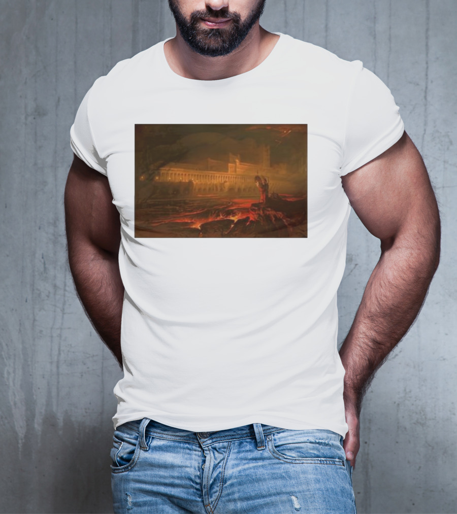 Birmingham John Martin Pandemonium Painting T-Shirt