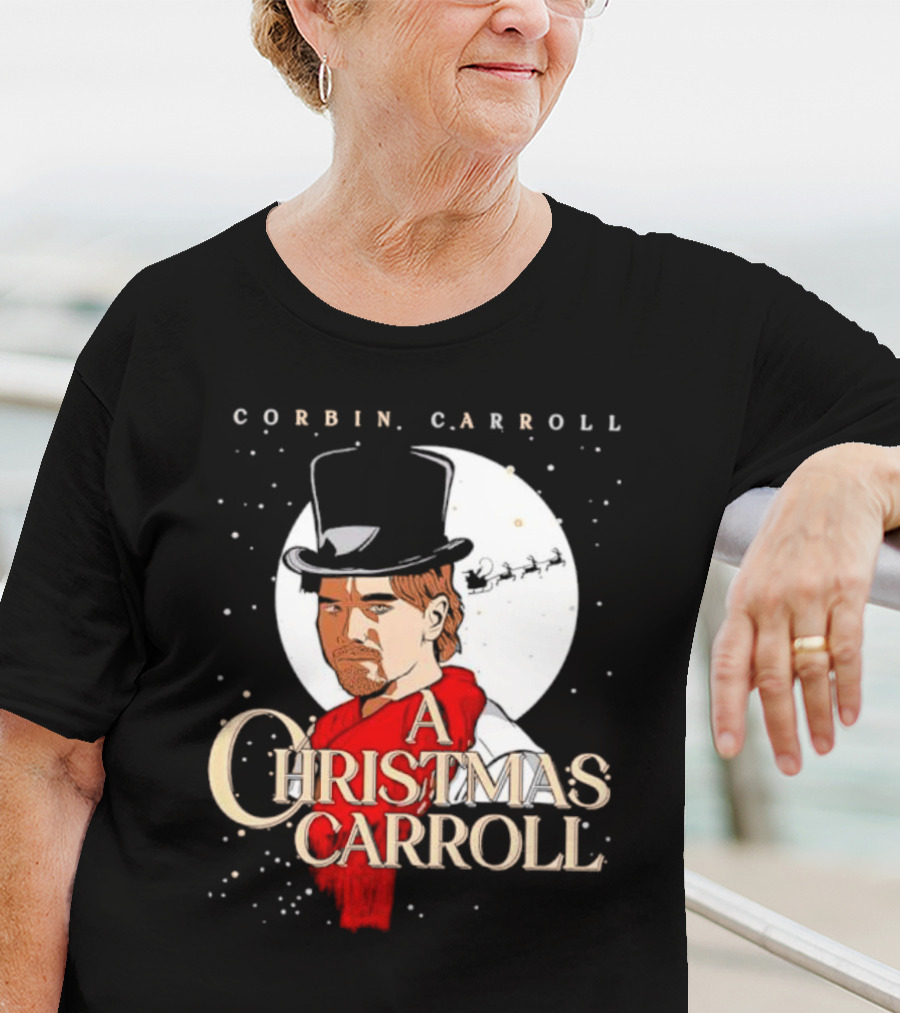 Corbin Carroll A Christmas Carroll Magic Winter Scene T-Shirt