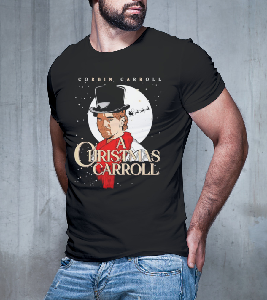 Corbin Carroll A Christmas Carroll Magic Winter Scene T-Shirt