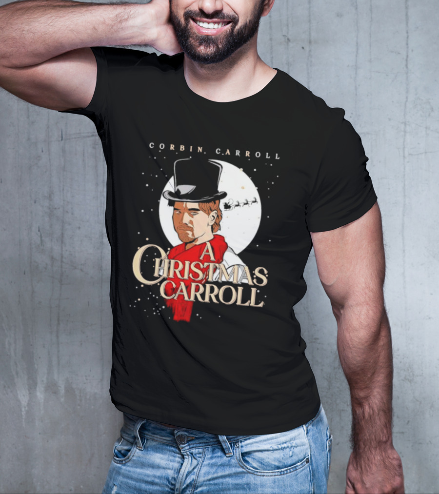 Corbin Carroll A Christmas Carroll Magic Winter Scene T-Shirt