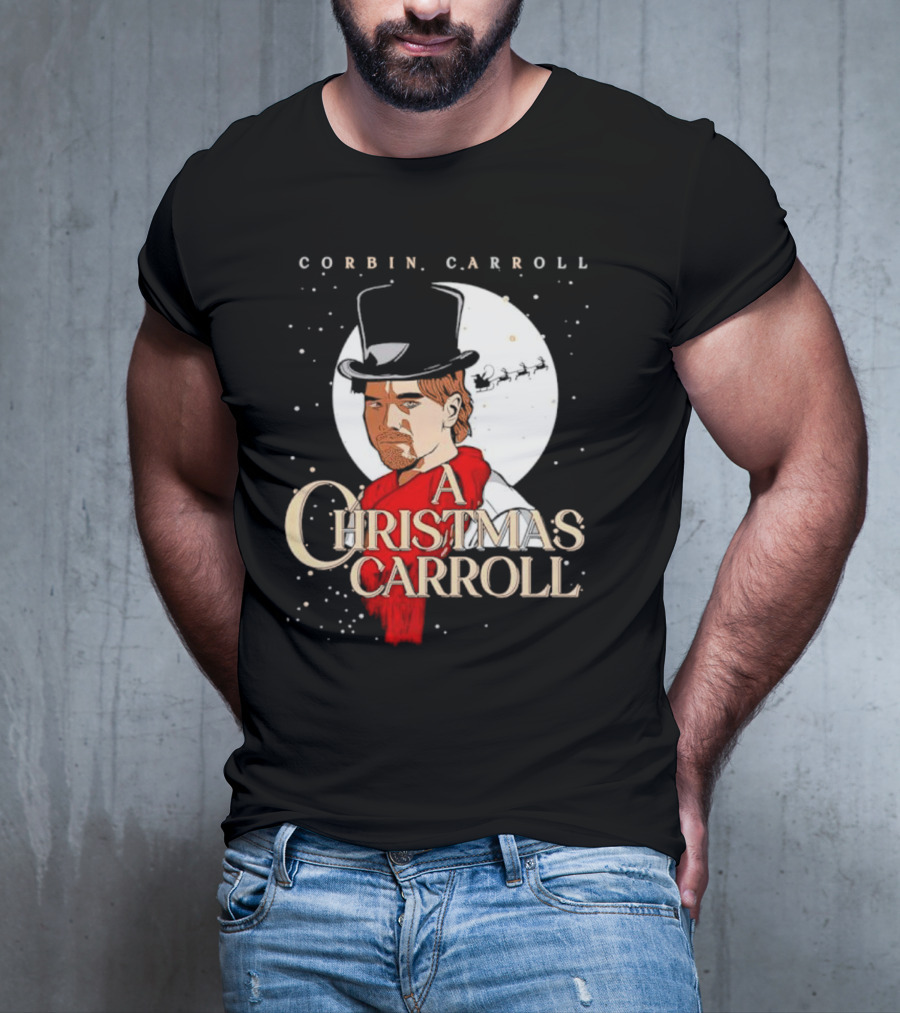 Corbin Carroll A Christmas Carroll Magic Winter Scene T-Shirt