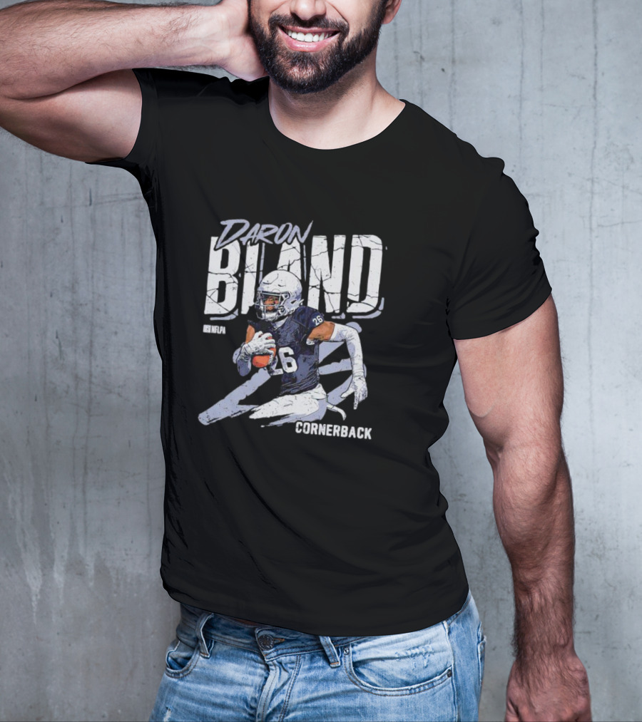Daron Bland 26 NFLPA Cornerback Dallas T-Shirt