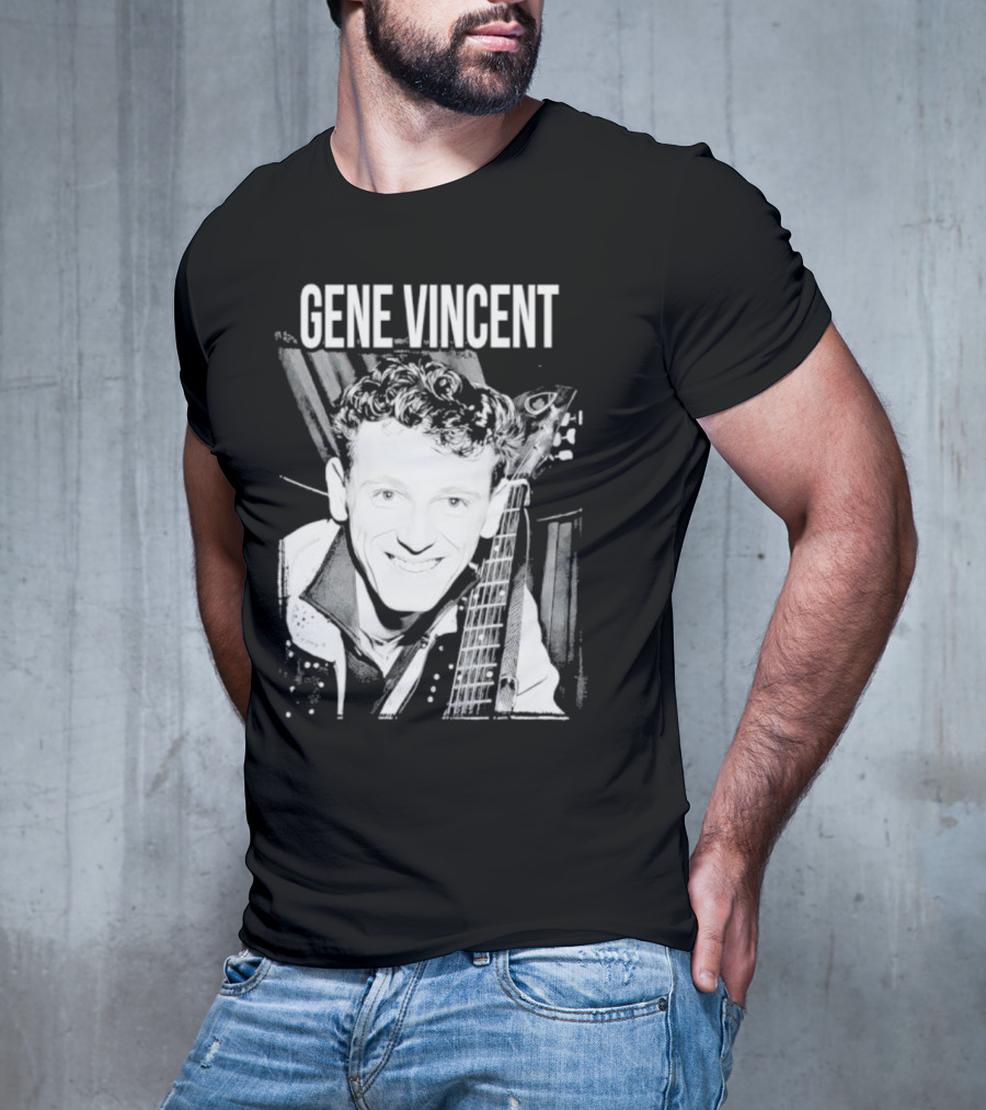 Gene Vincent Guitar T-Shirt