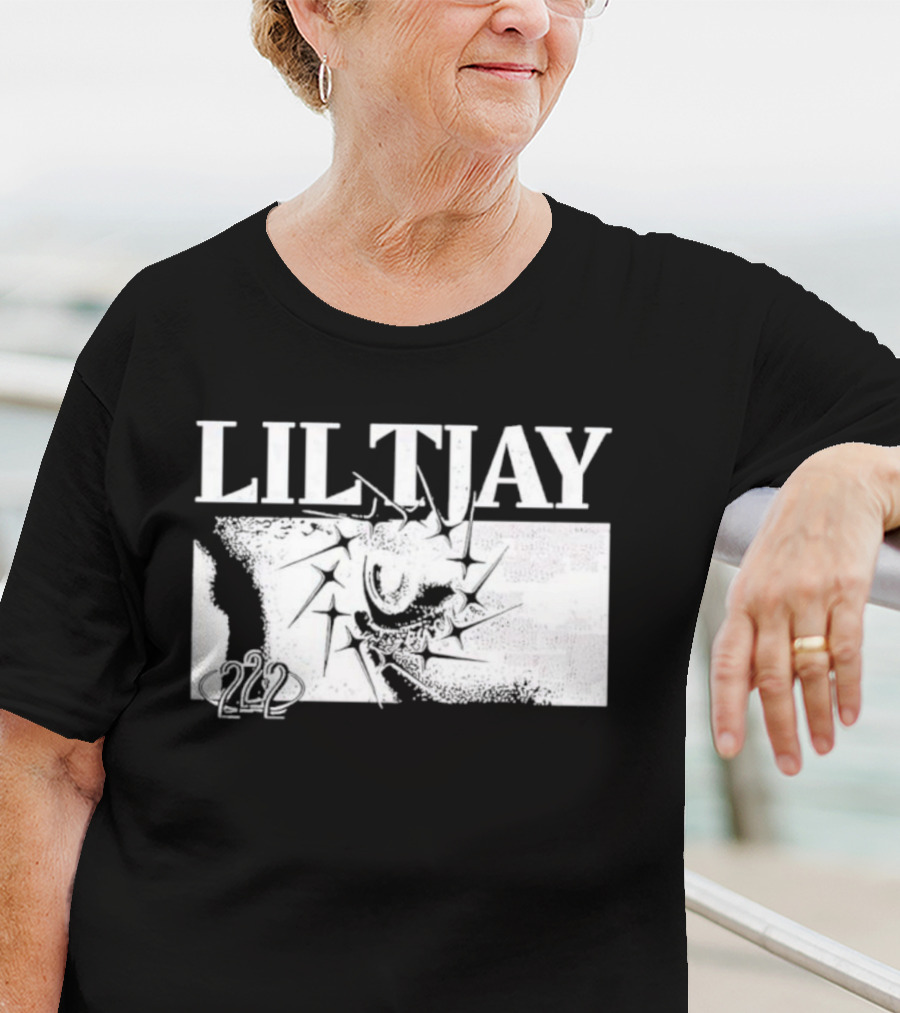 Lil Tjay 222 Spiked Eye T-Shirt