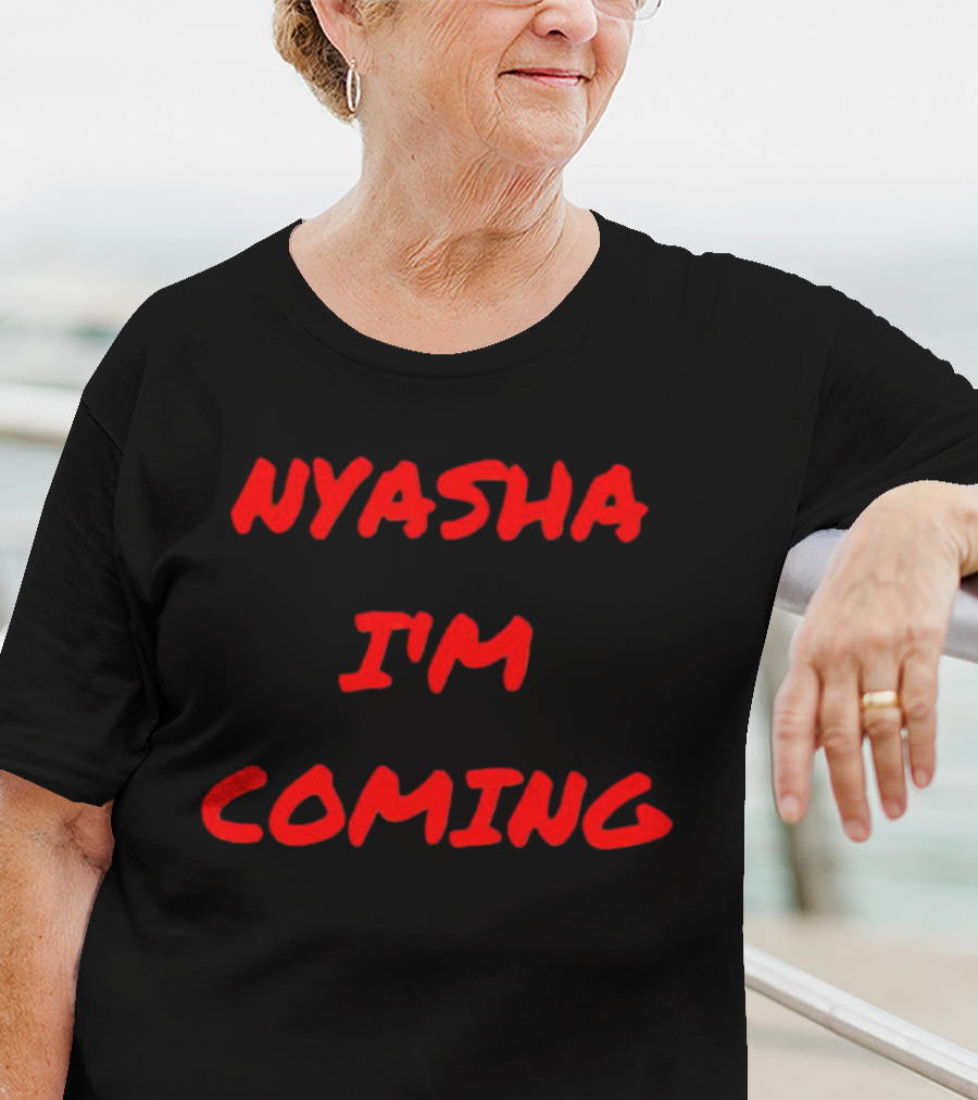 NYASHA I'M COMING Red T-Shirt