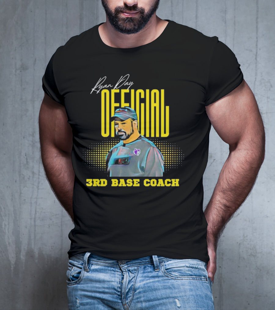 Ryan Day Official 3rd Base Coach T-Shirt