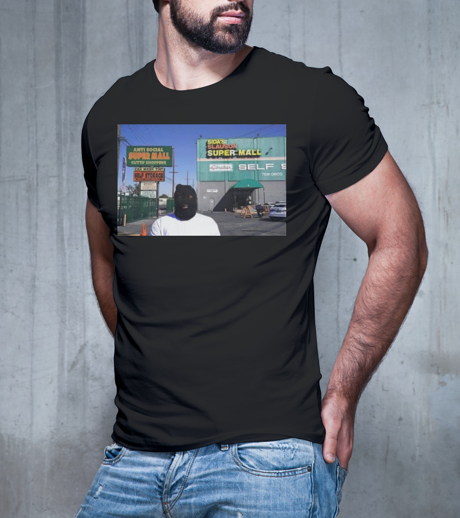 Anti Social Slauson Super-Mall Cutty Shopping T-Shirt