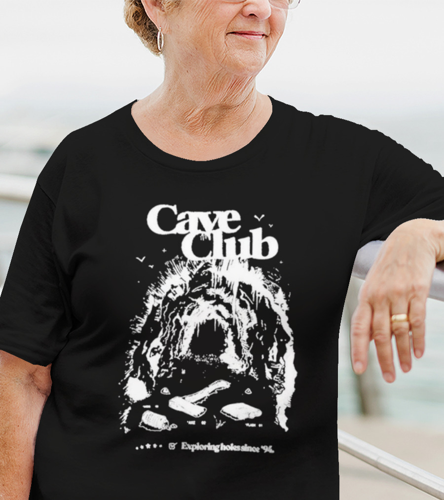 Cave Club Exploring Holes Since '96 T-Shirt