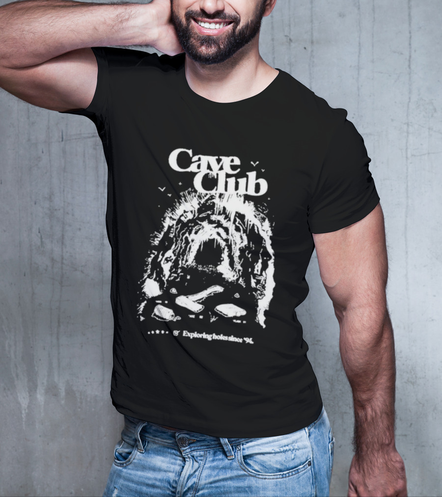 Cave Club Exploring Holes Since '96 T-Shirt