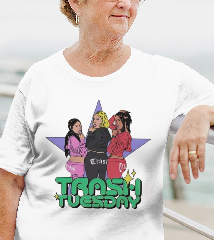 Trash Tuesday Star Trio T-Shirt