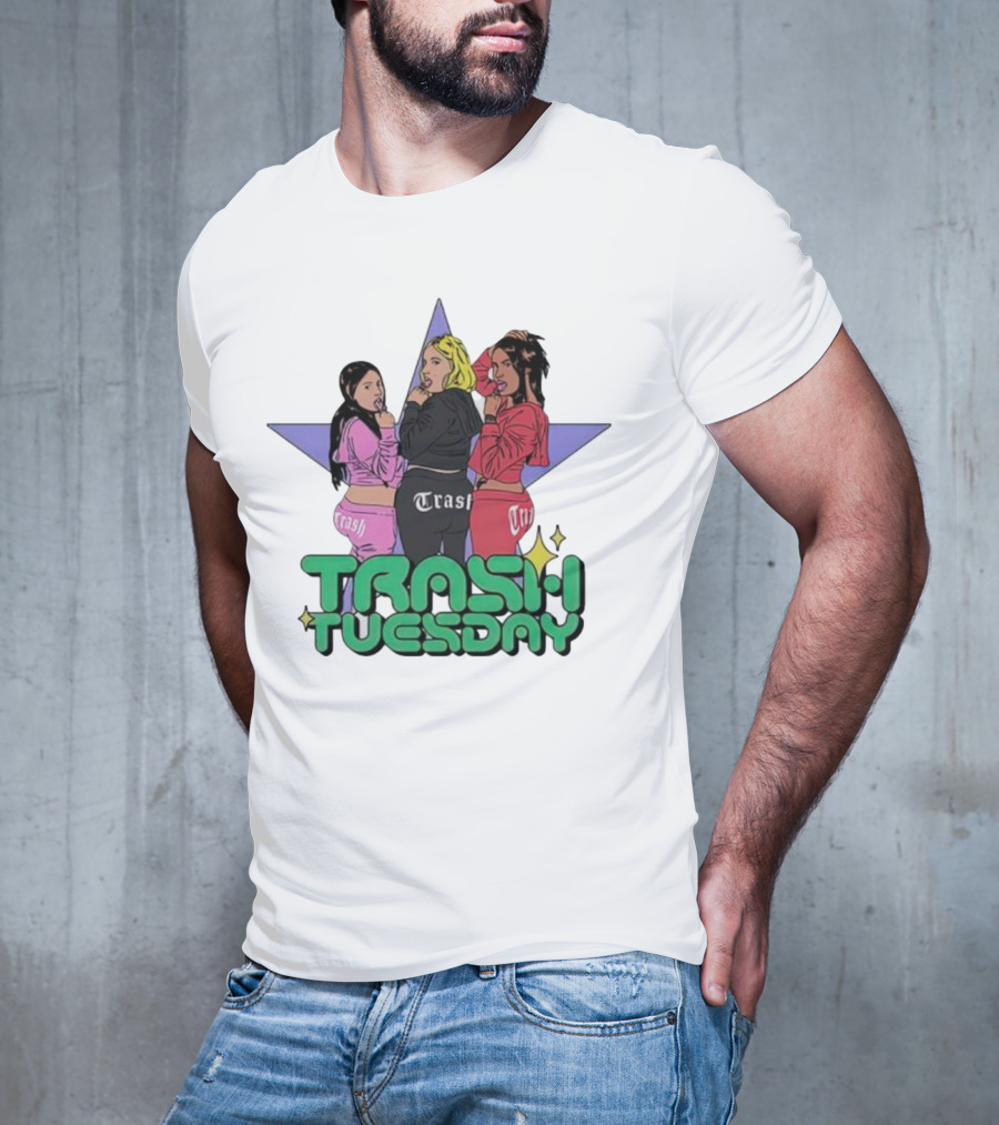 Trash Tuesday Star Trio T-Shirt