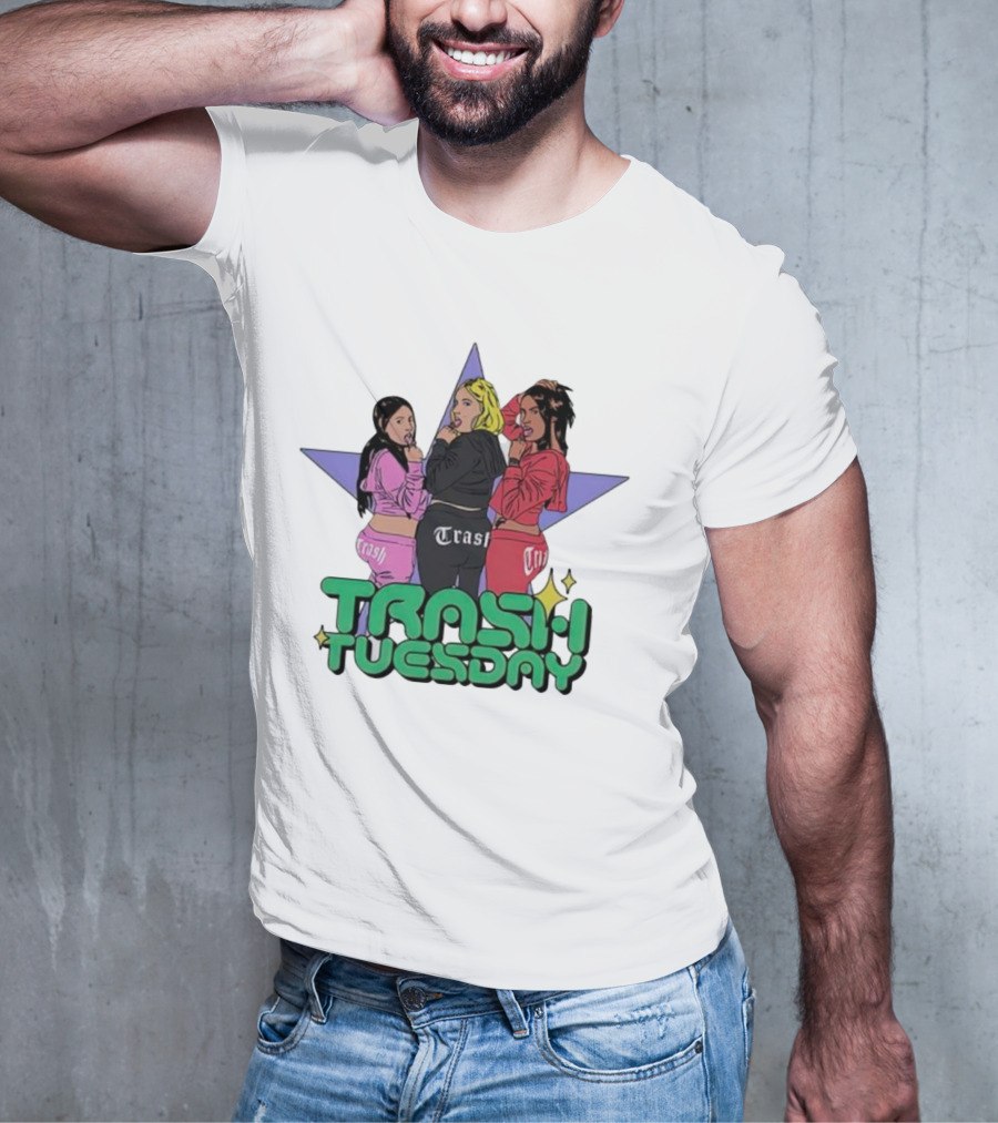 Trash Tuesday Star Trio T-Shirt