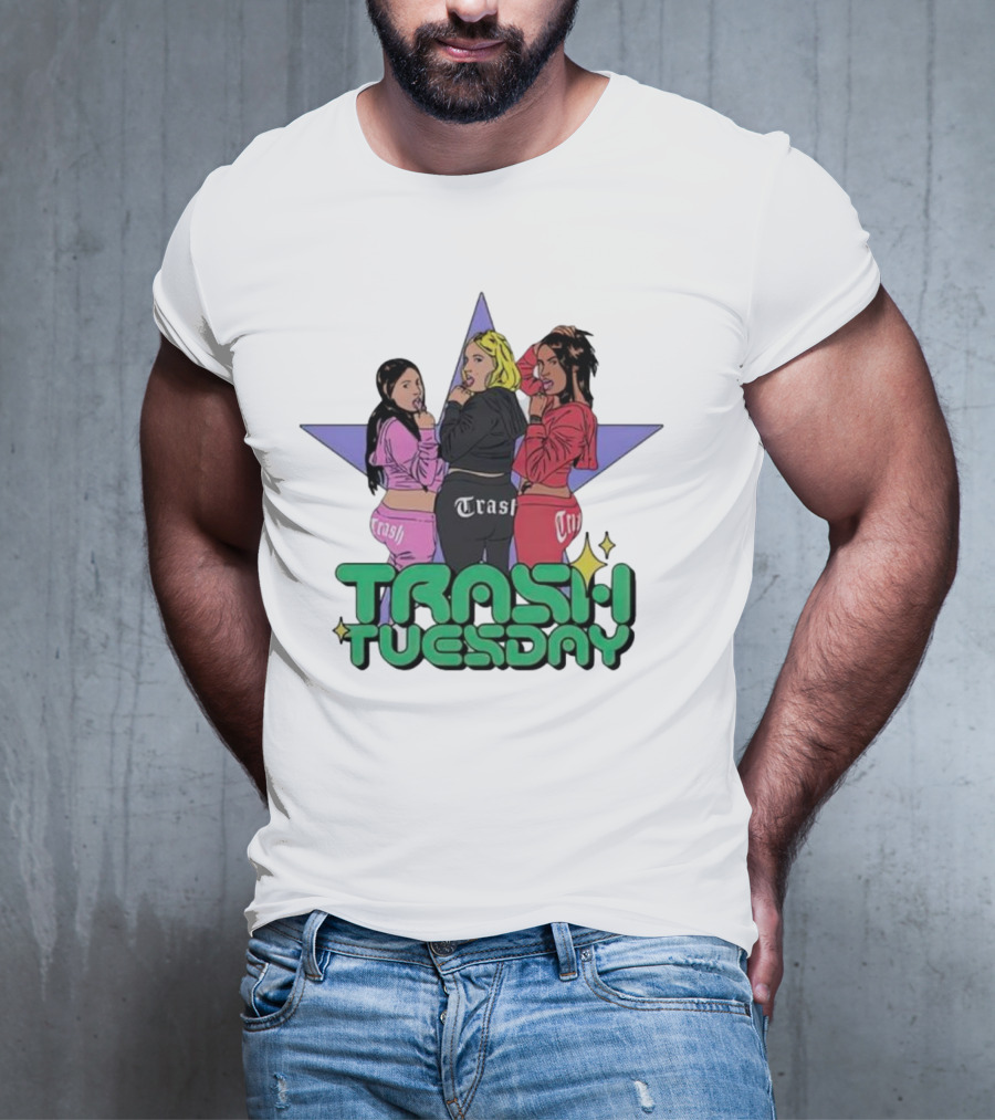 Trash Tuesday Star Trio T-Shirt