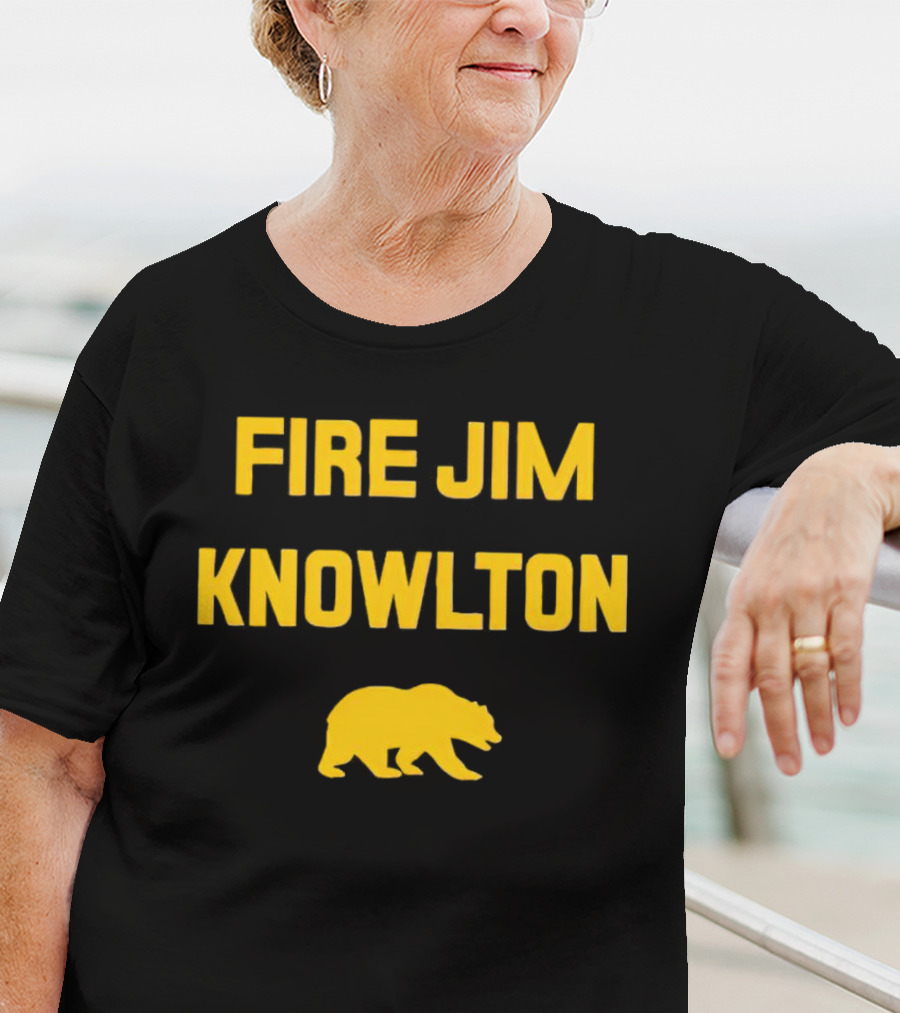 FIRE JIM KNOWLTON Bear T-Shirt