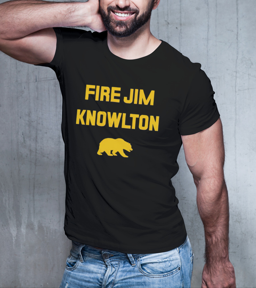 FIRE JIM KNOWLTON Bear T-Shirt