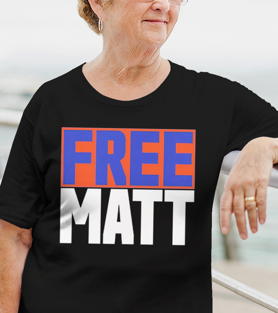 Free Matt FC Cincinnati Soccer Fan Support T-Shirt