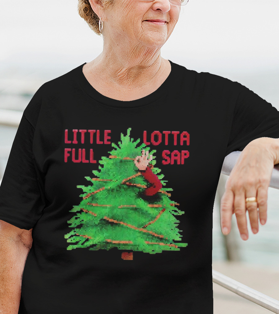 National Lampoon’s Christmas Vacation Little Full Lotta Sap Tree Scene T-Shirt