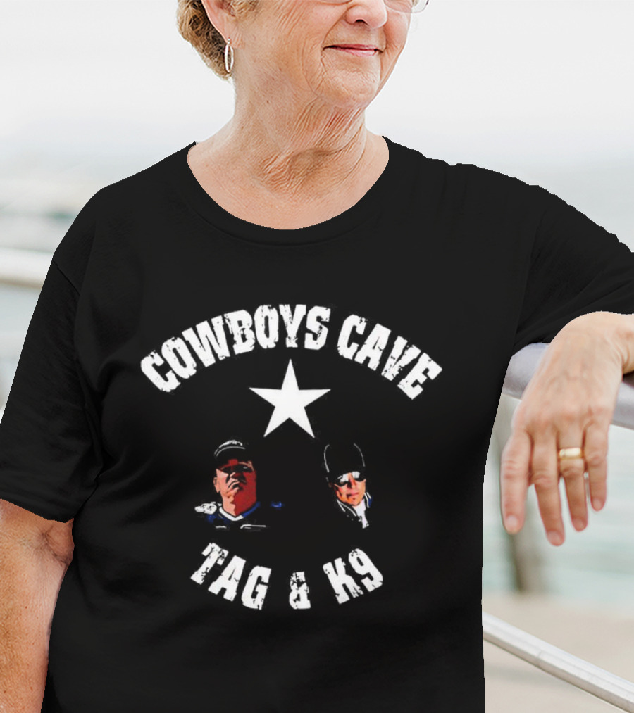 Cowboys Cave Tag And K9 Star T-Shirt