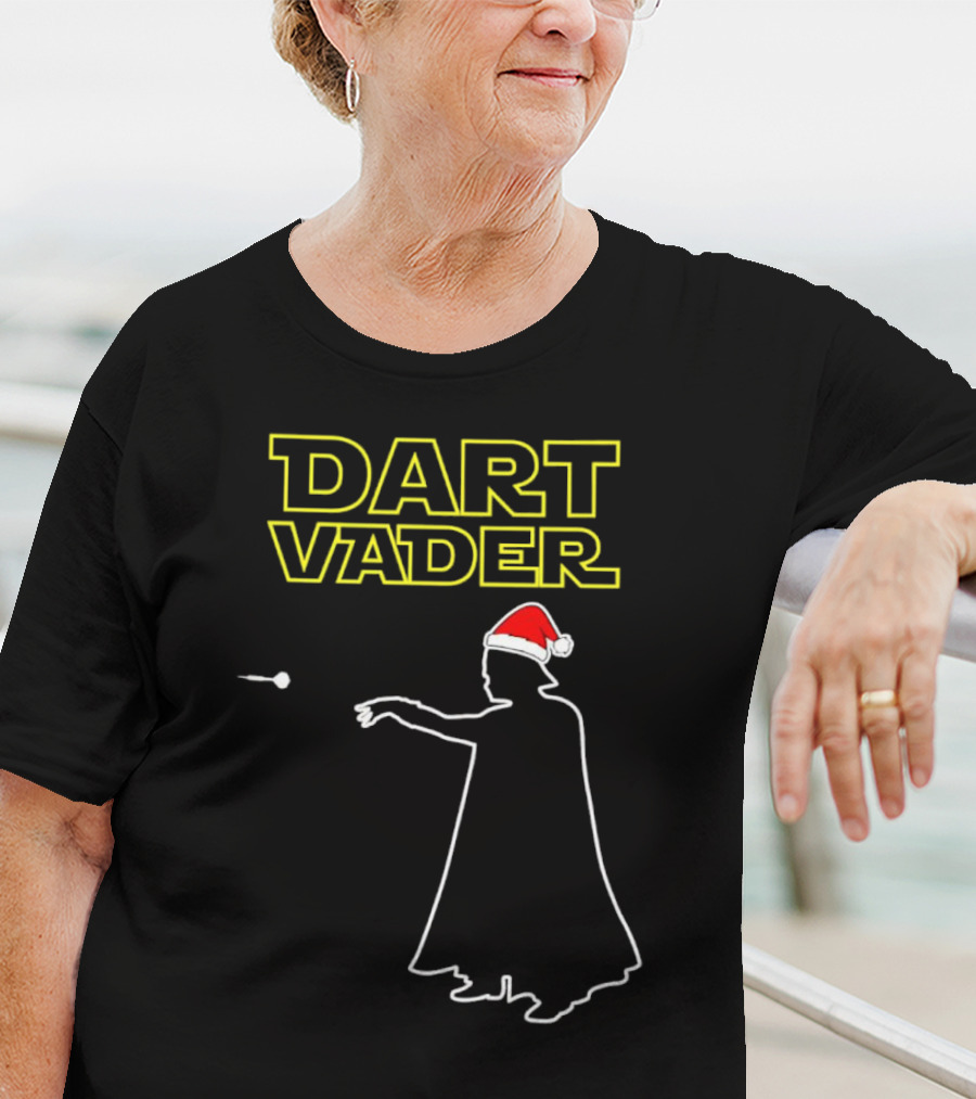 Dart Vader Christmas Santa Hat T-Shirt