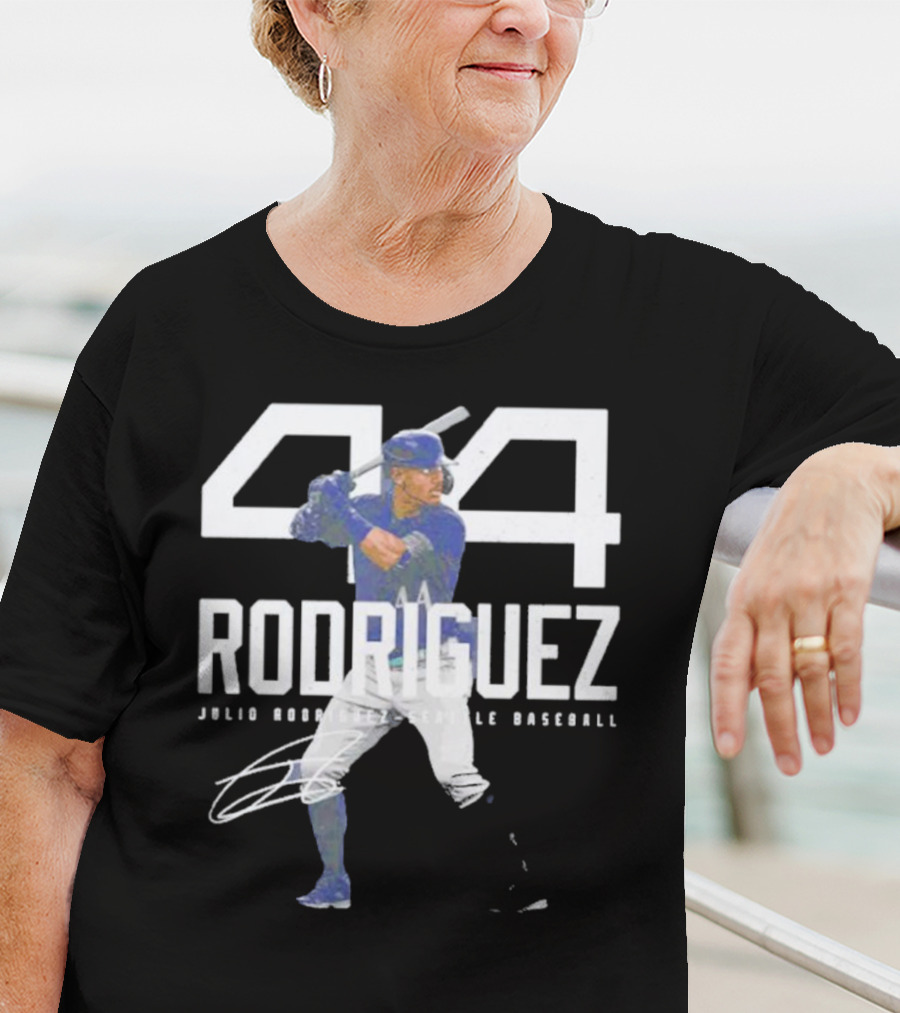 44 Rodriguez Julio Rodriguez Seattle Baseball T-Shirt