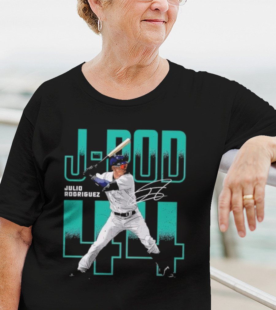 J-Rod Julio Rodriguez 44 Seattle Baseball Player Signature T-Shirt
