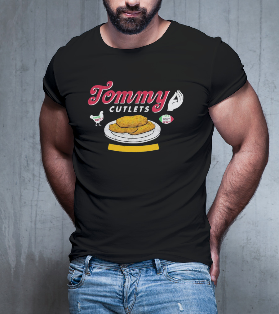 Tommy Cutlets King Of Route 3 Chicken T.D. Sunday Gravy T-Shirt