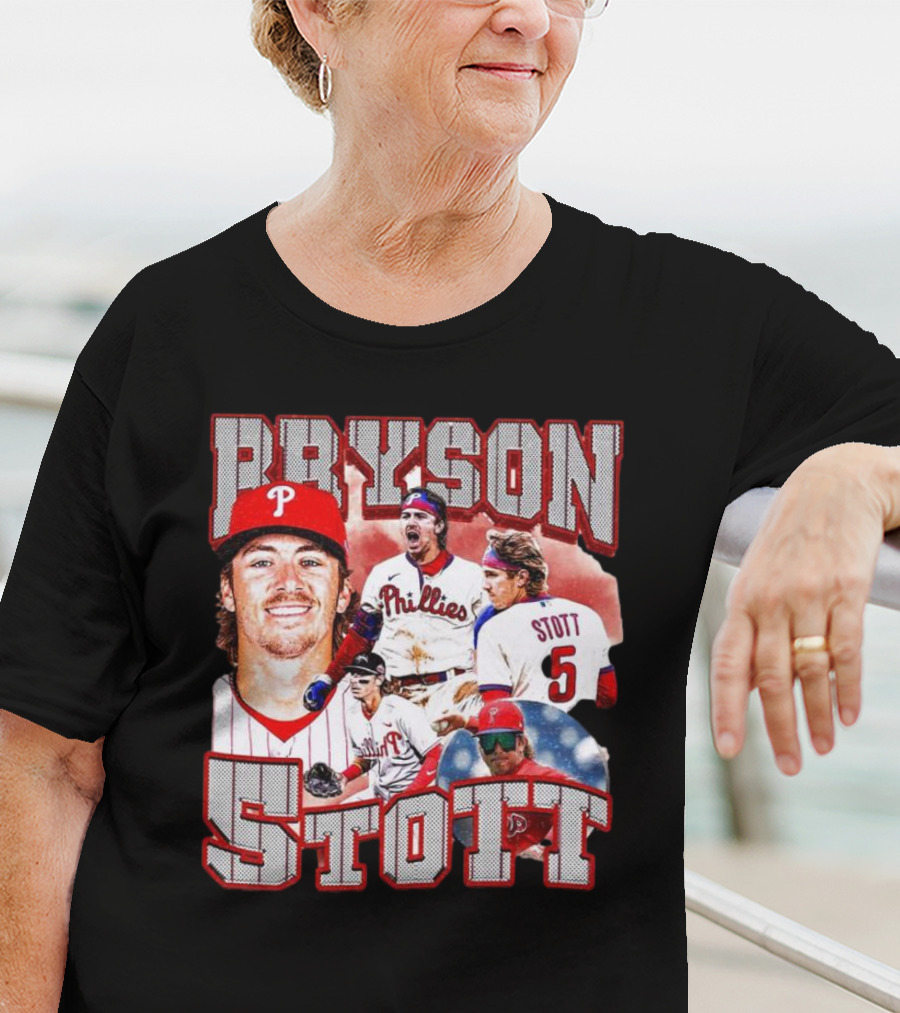 Bryson Stott Philadelphia Phillies Baseball Player T-Shirt