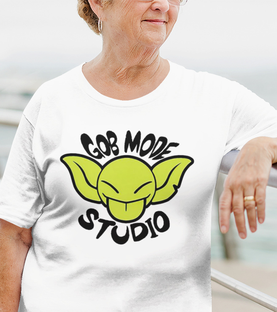 Goblin Gob Mode Studio Playful Green Face T-Shirt