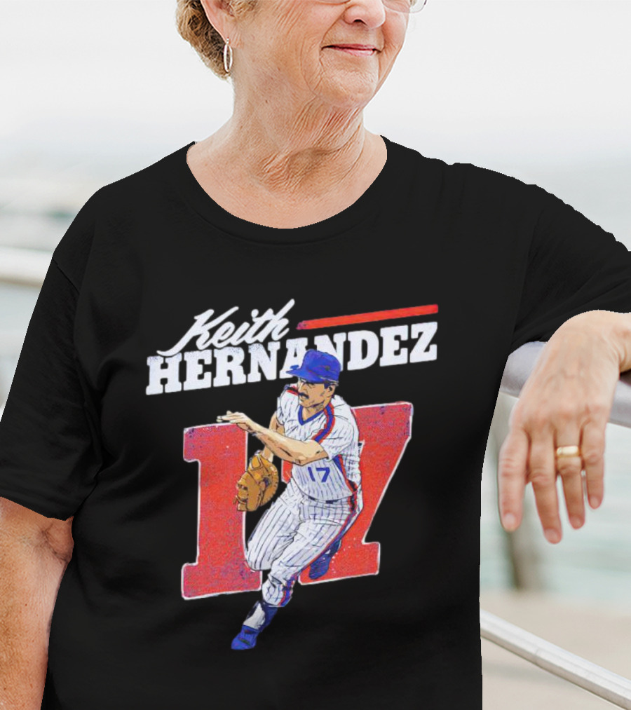 Keith Hernandez 17 New York Mets Baseball Legend T-Shirt