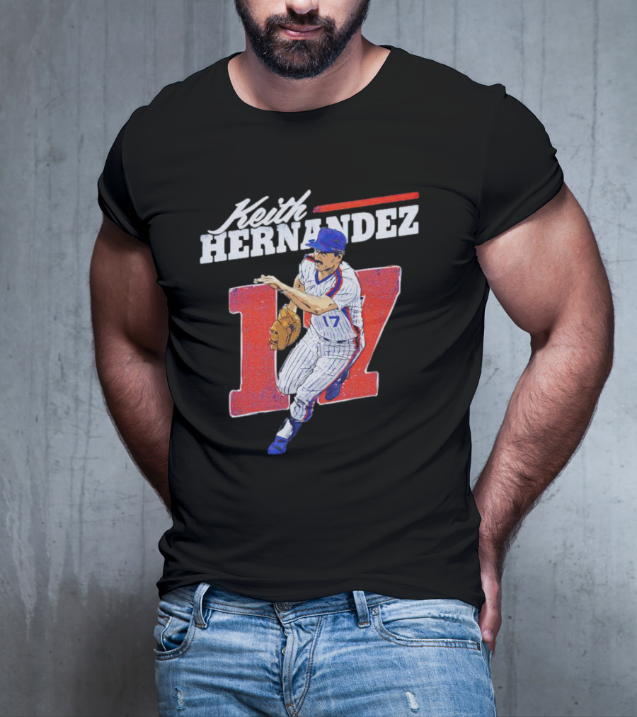 Keith Hernandez 17 New York Mets Baseball Legend T-Shirt