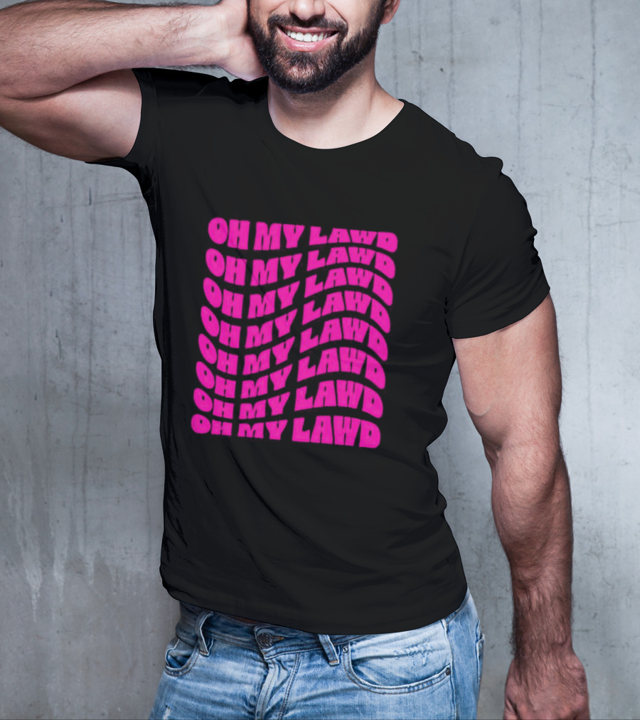 Oh My Lawd Repeated T-Shirt