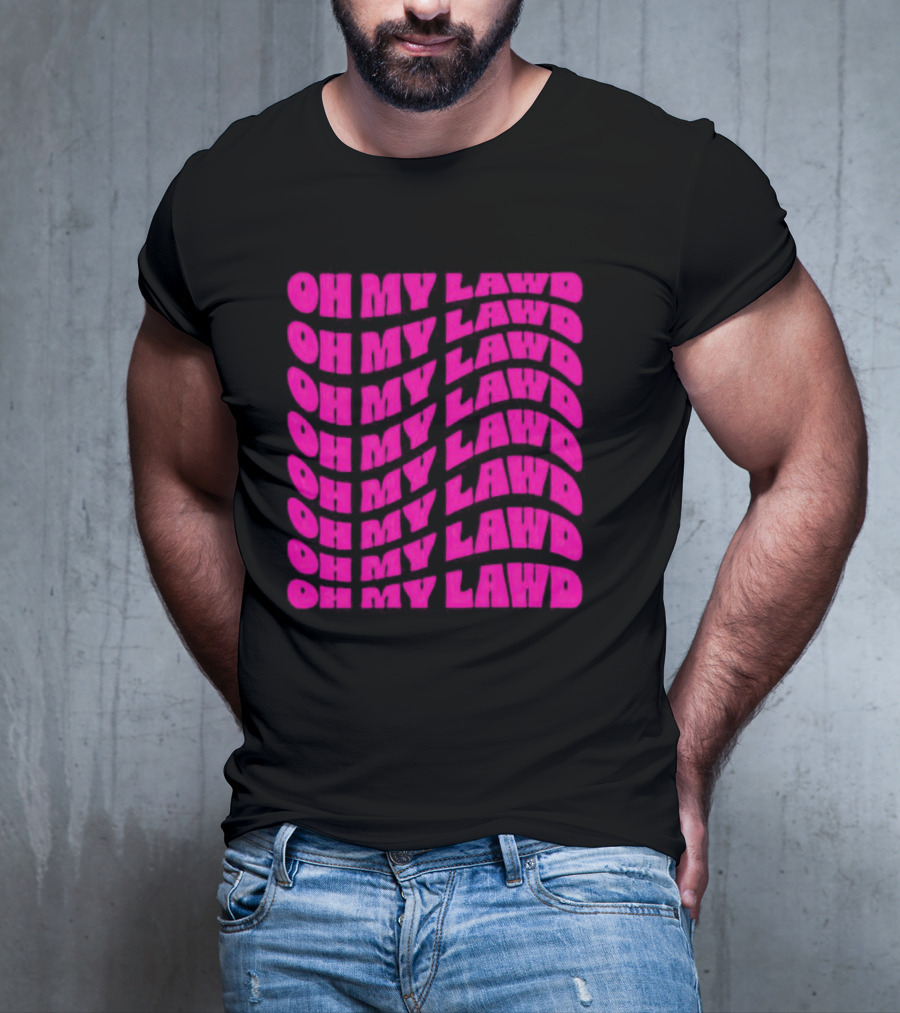 Oh My Lawd Repeated T-Shirt