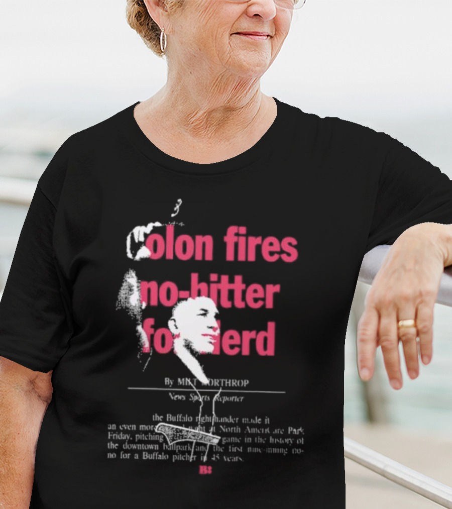 Olon Fires No-Hitter For Herd By Mike Northrop News Sports Reporter T-Shirt