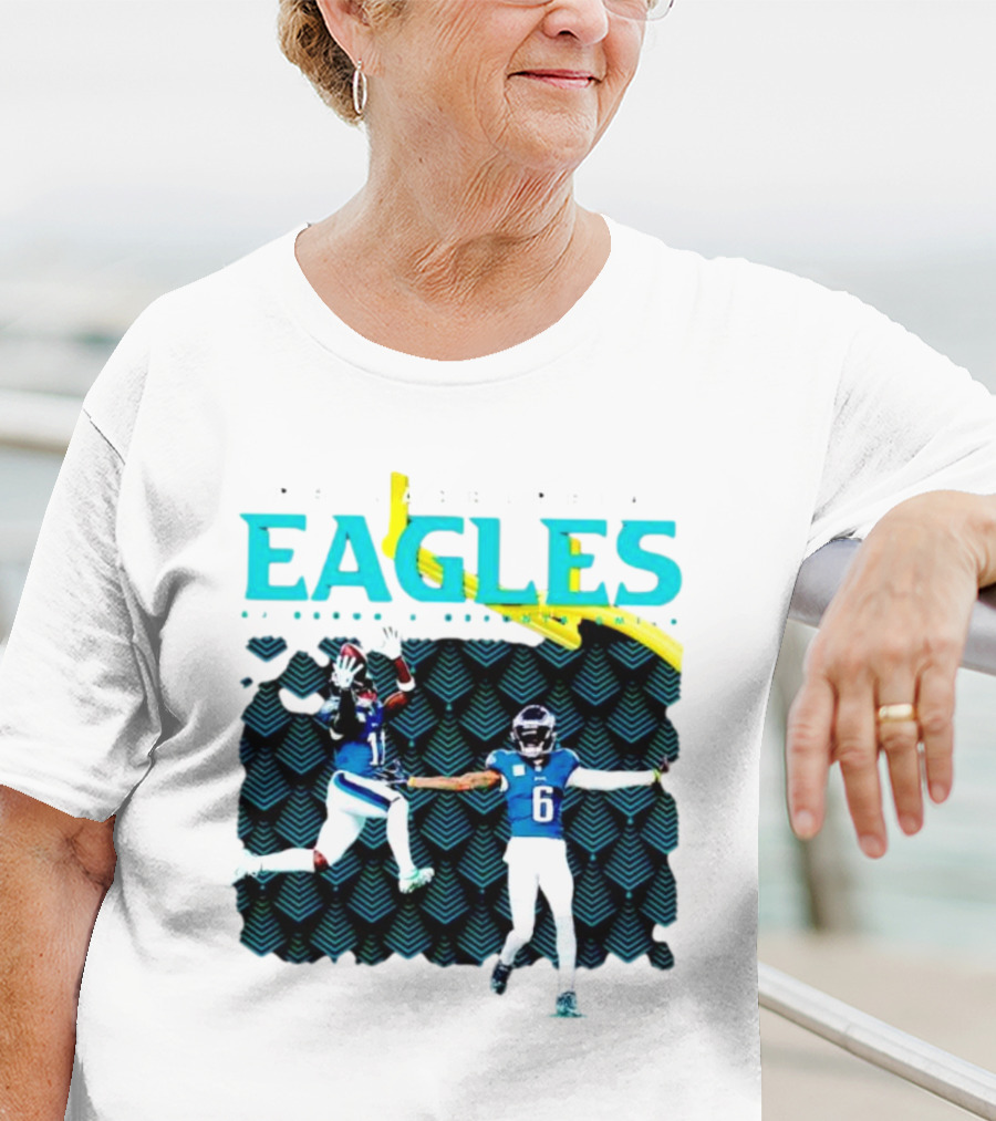 Philadelphia Eagles AJ Brown X DeVonta Smith T-Shirt