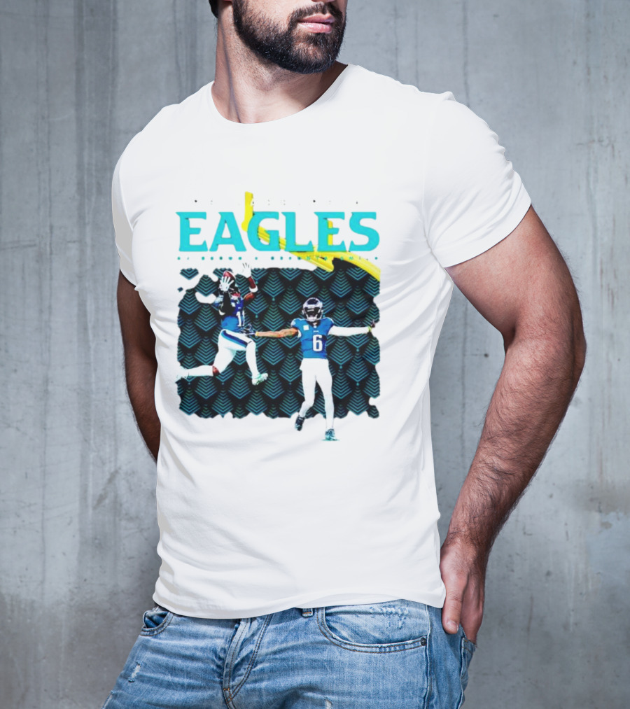 Philadelphia Eagles AJ Brown X DeVonta Smith T-Shirt