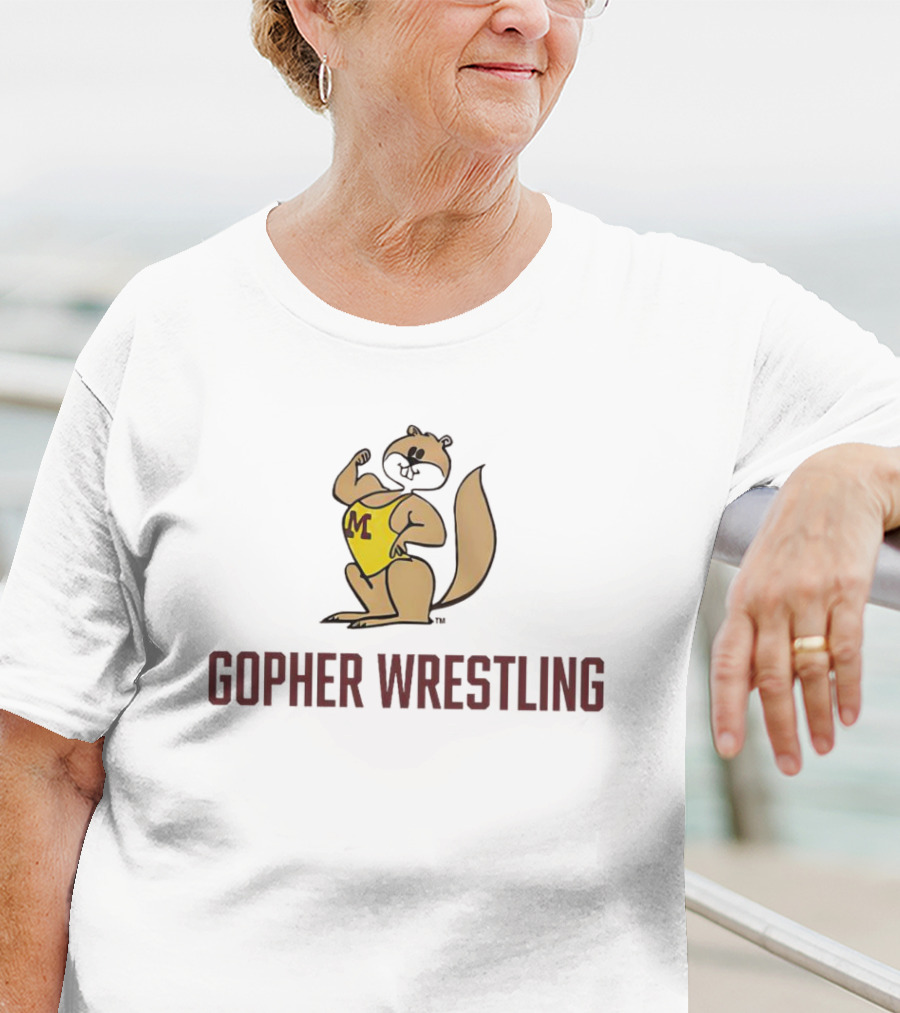 Goldy Gopher Wrestling Gopher Wrestling M T-Shirt