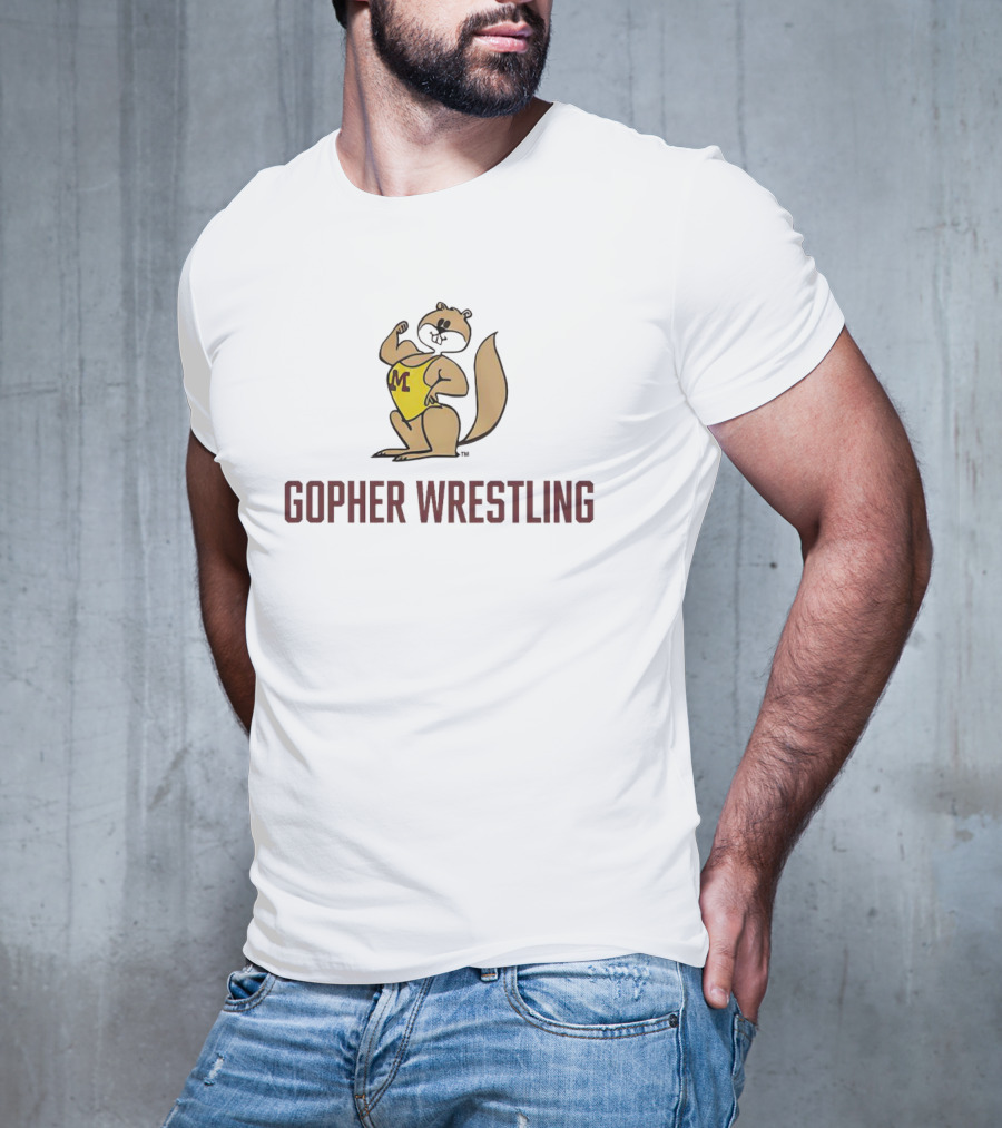 Goldy Gopher Wrestling Gopher Wrestling M T-Shirt