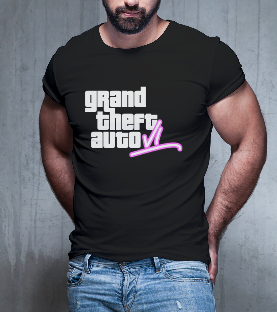 Grand Theft Auto VI Neon T-Shirt