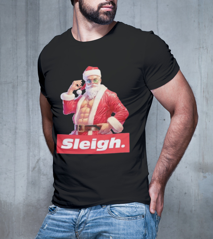 Sleigh Santa Christmas T-Shirt