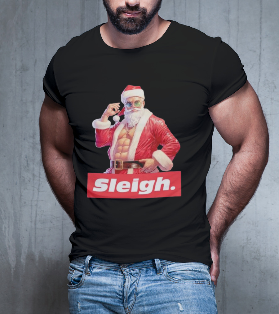 Sleigh Santa Christmas T-Shirt