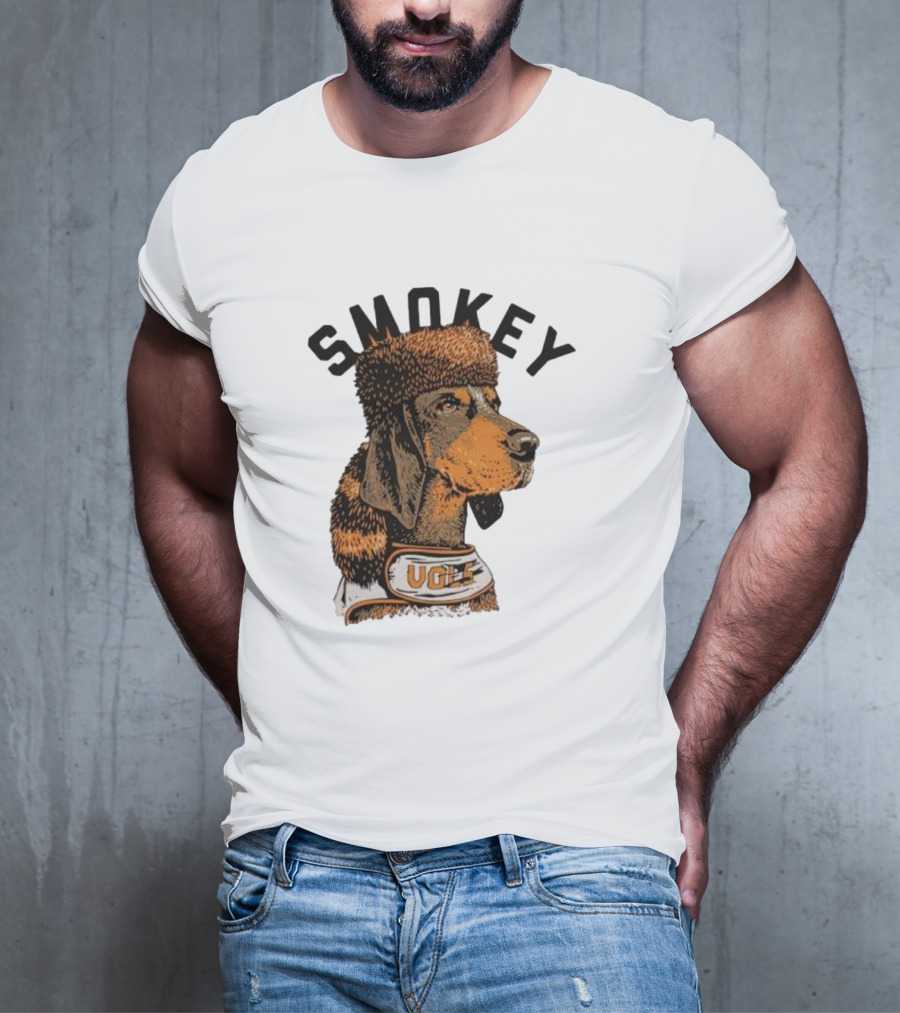 UGA Tennessee Volunteers Smokey Dog T-Shirt