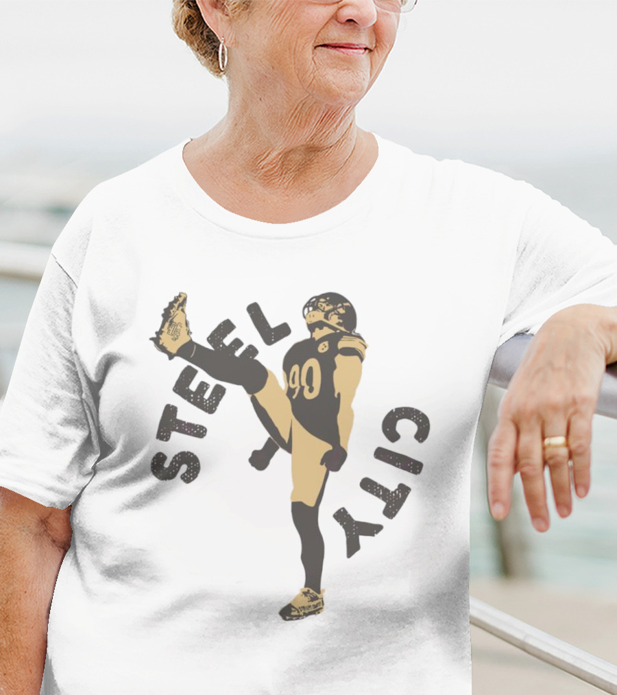 Steel City TJ Watt Pittsburgh Steelers Football T-Shirt