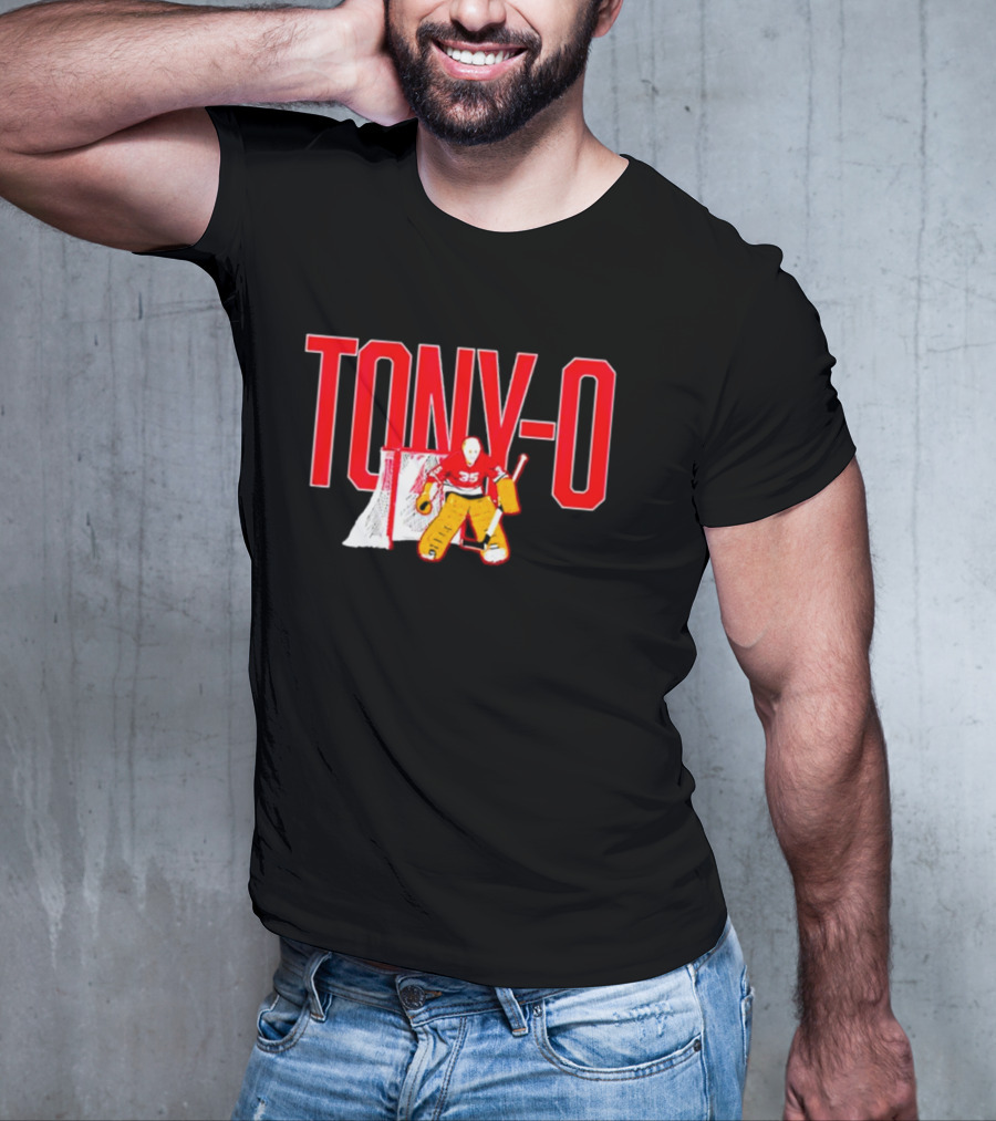 TONY-O 35 Hockey Goalie Net T-Shirt
