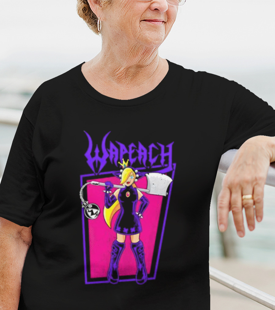 Wah Princess Wapeach Axe Mace Medieval Fantasy Warrior Princess T-Shirt