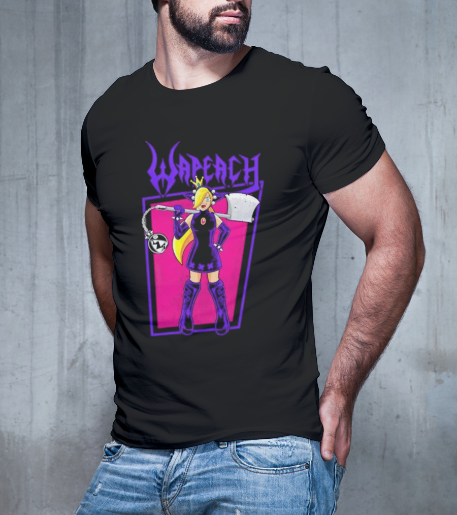 Wah Princess Wapeach Axe Mace Medieval Fantasy Warrior Princess T-Shirt