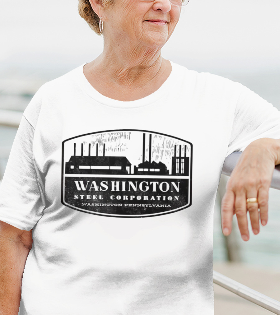 Washington Steel Corporation Steel Planting Pennsylvania T-Shirt