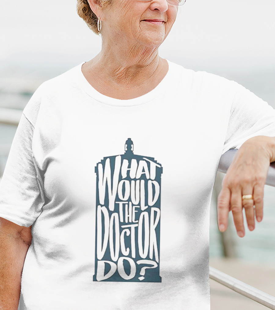 What Would The Doctor Do TARDIS T-Shirt