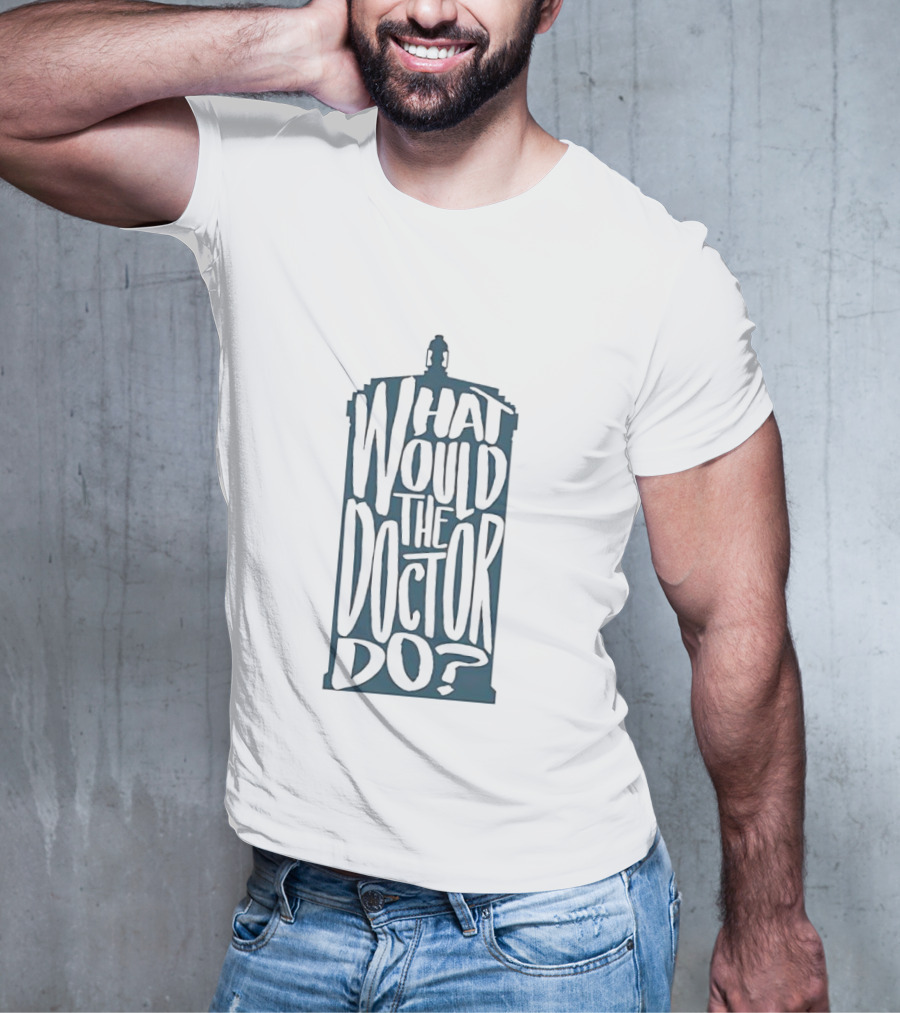 What Would The Doctor Do TARDIS T-Shirt